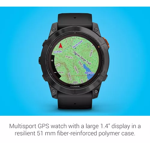 Garmin fēnix® 7X – Solar Edition  Reloj inteligente multideporte con GPS
