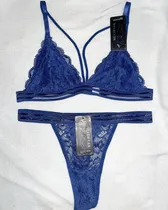 Comprar Conjunto Bralette Con Colaless Encaje Lenceria