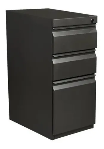 Archivador Metalico Ref. 2x1 Frente 37 Color Negro