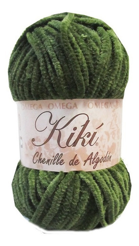 20 Hilaza Kikí Chenille Algodón Amigurumi Omega Color Elegir