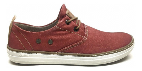 Sapatenis Masculino West Coast Modena 1186103 Lona Vermelho
