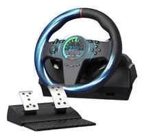 Comprar Hqfyh Racing Wheel Usb: Simulador Con Pedales Para Consolas