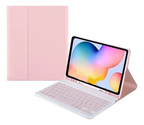 Funda Teclado Bluetooth Para Samsung Tab A7 Lite T220 T225