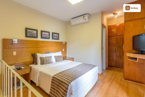 Imagem 9 de 15 de Aluguel De Flat Com 40m² E 1 Quarto - 13393