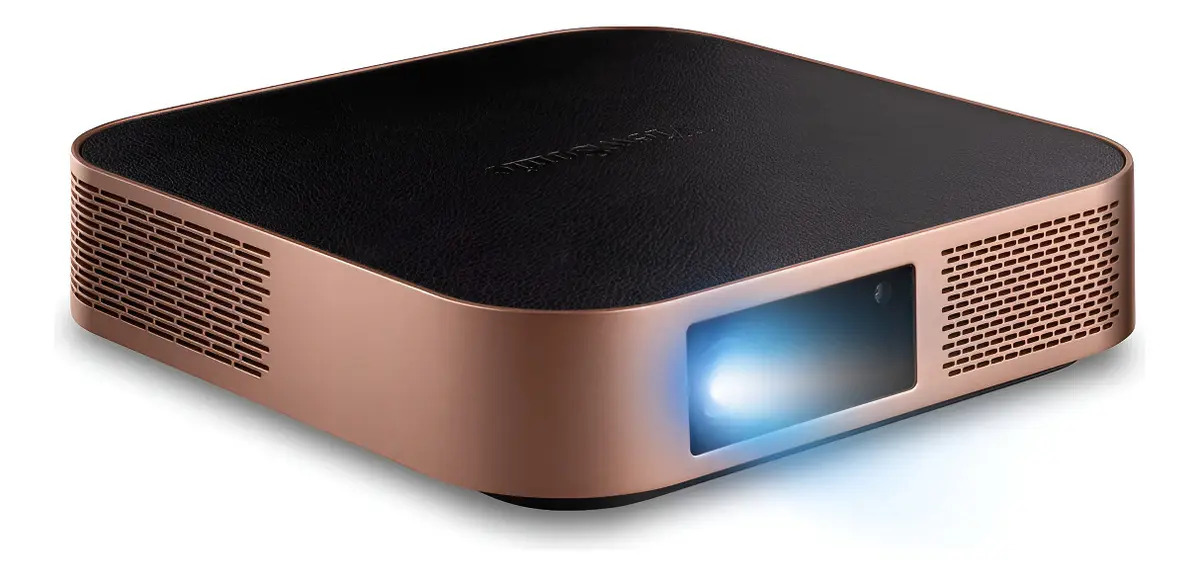 Proyector Portatil ViewSonic M2W LED 1700 Lumenes WXGA 1280x800 Harman Kardon WiFi Bluetooth USB-C Auto Focus Tiro Corto M2W