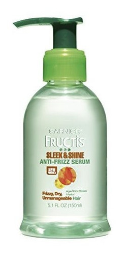 Serum Anti Frizz Garnier Fructis Sleek & Shine, Frizzy,5.1on