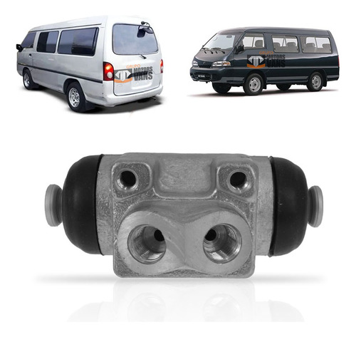 Cilindro Freio Hyundai H100 1994 1995 Roda Traseira Esquerdo