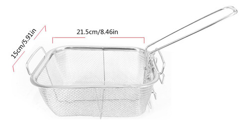 Cesta Para Freidora Cesta Para Freír De Acero Inoxidable Con