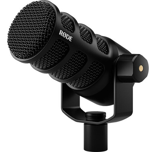 Rode Microfono Podmic Usb Dynamic Broadcast Microphone Color Negro