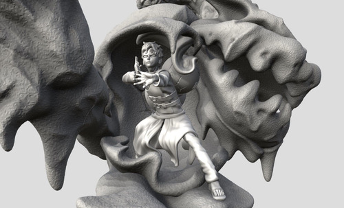 Estatua Kamikaze Gaara: La Fuerza Y Determinación En Una Ob