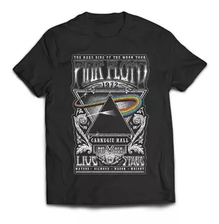Camiseta Pink Floyd Dark Side Prisma Desatured Rock Activity