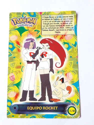 Tarjeta Postal De Pokemon Del Año 2000