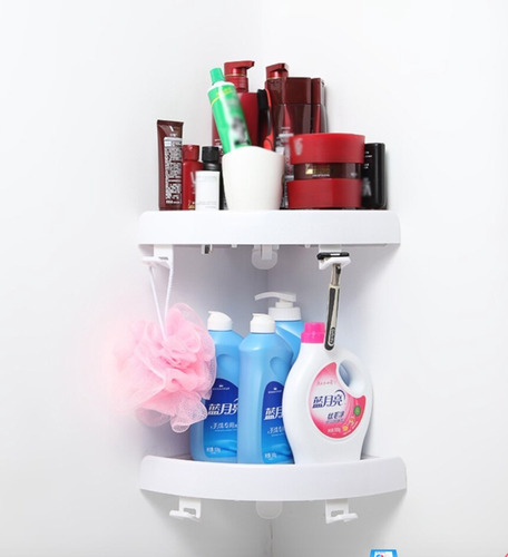 Repisa Organizador De Baño Esquinero Estante Regadera