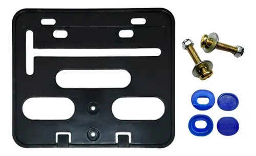 Suporte Protetor Moldura Proteção De Placa Moto Mercosul