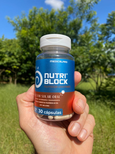 Nutriblock - Para Melasma Com Fotoprotetor Oral