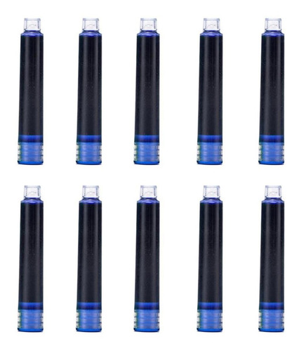 Cartuchos Desechables De Tinta, Mxmai-024, 10 Pzs, Azul Mari