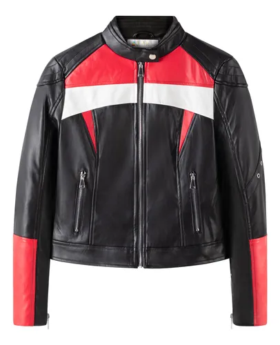 Chaqueta Cuero Rosa Palo Mossimo MercadoLibre