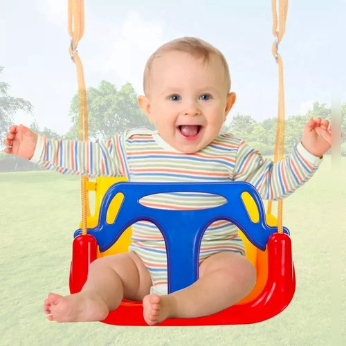 Columpio 3 En 1 Silla Ajustable Portátil Asiento Bebé Niños