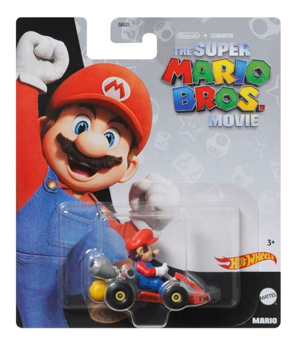 The Super Mario Bros Movie Hot Wheels Mario Kart