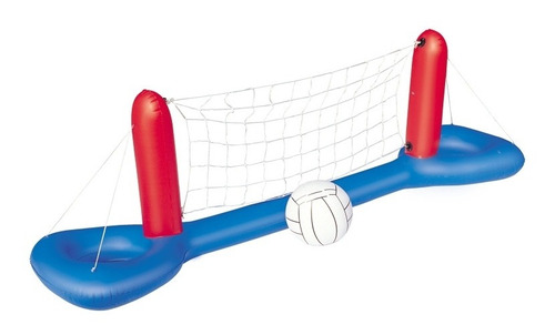 Set Malla Inflable Voleibol P/ Piscina 2.44mx64cm Bestway. 