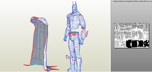 Planos Figura Batman Arkham Assylum - Guasón Playstation