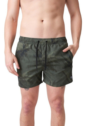 Short Boardshort Billabong Printed Lb Camo Long Beach