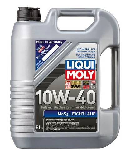 Aceite 10w40 Motor Semi-sintetico Con Molybdeno(mos2) 5l.