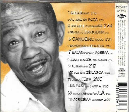J17 - Cd - Jackson Do Pandeiro - Como Tem Ze Na Paraiba