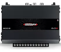 Comprar Módulo Amplificador Soundigital 800.5 EVO6 Classe D 5 Canais - 4 Canais Estéreo 4 OHMS ou 2 X Bridge 8 Ohms - 1 canal para Subwoofer 4 Ohms - 800 WRMS SD800.5 800.5-4 EVO6