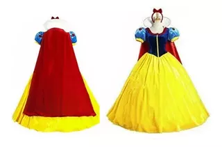 Fantasia De Fantasia Feminina Para Princesa Branca De Neve