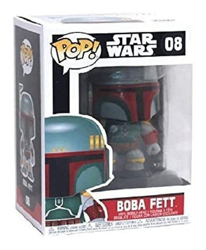 Imagen 2 de 2 de Figura Funko Pop, Boba Fett - 08 - Star Wars