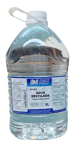 Agua Destilada 5l - Diu
