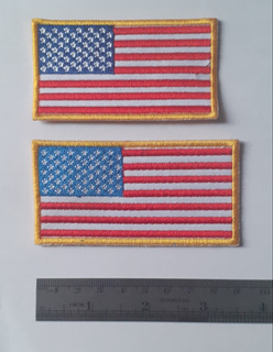 Parche bandera PATCH ALASKA ESTADOS UNIDOS AMERICA USA bordado termoadhesivo