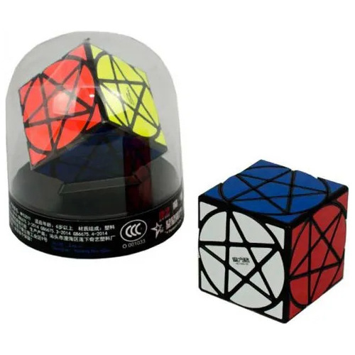 Cubo Rubik Qiyi Pentacle Pentagrama Original Estuche De Lujo