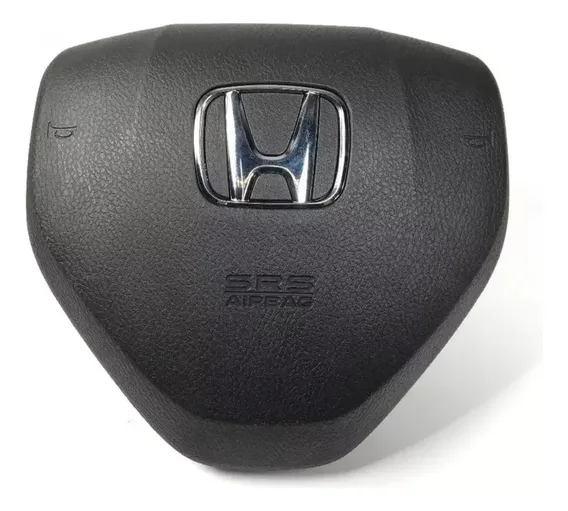 Tampa Airbag Volante Civic 2012 2013 2014 2015 2016 Generica Preto