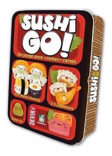 Sushi Go! - Jogo De Cartas Em Português - Devir