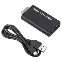 Comprar Adaptador Conversor Ps2 Audio Vídeo Av Para Cabo Hdmi 
