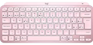 Teclado Bluetooth Logitech Master Series Mx Keys Mini Amv Color del teclado Rosa Idioma Español