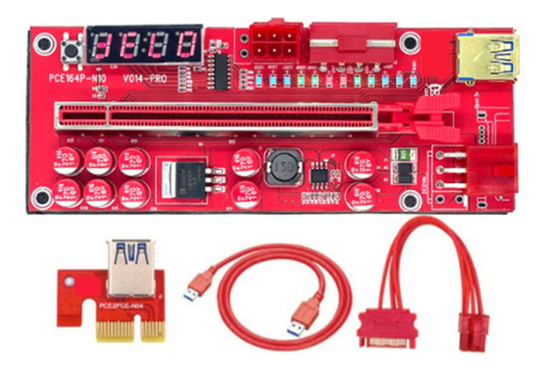 Tarjeta Gráfica De Alta Velocidad V014 Pro Pcie Riser Usb3.0