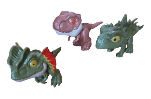 Dinosaurios Mordelones (pack De 3) 