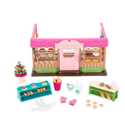 Imagen 2 de 6 de Lil Woodzeez 6619 Set Juego La Panaderia Con Accesorios