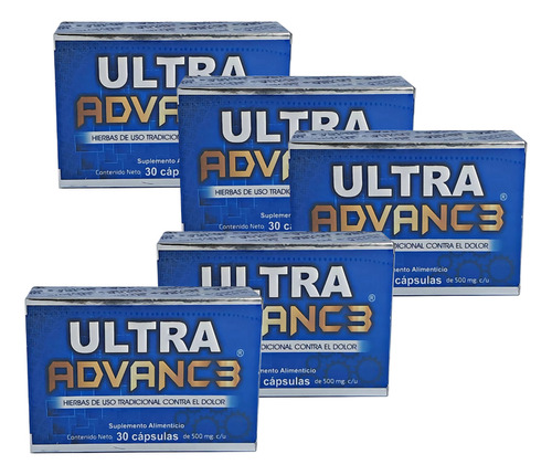 Suplemento Diario Ultra Advanc3 30 Cápsulas Pack 5