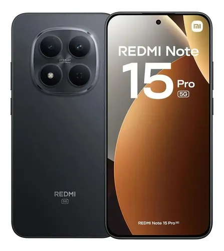 Xiaomi Redmi Note 15 Pro 5g Dual Sim 256gb 8gb Ram Global Preto (...