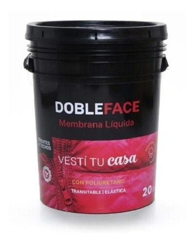 Membrana Liquida Con Poliuretano Doble Face Victoria 20lts