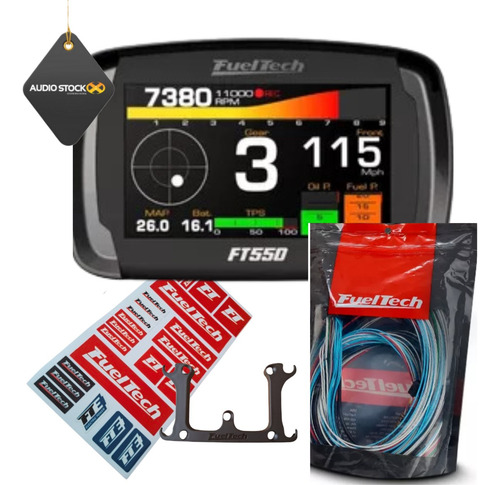 Modulo De Injeção Programavel Fueltech Ft550 Com Chicote