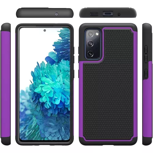 Samsung Funda de silicona para Galaxy S20 FE 5G, violeta (versión de EE.  UU.)