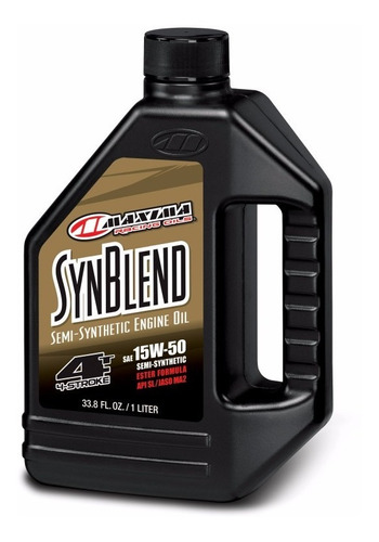 Aceite Maxima Syn Blend Semi Sintetico. 1 Litro. Sae 15w50