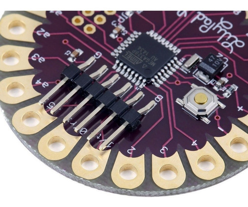 Mgsystem Arduino Lilypad Atmega328 Ideal Proyectos Textiles
