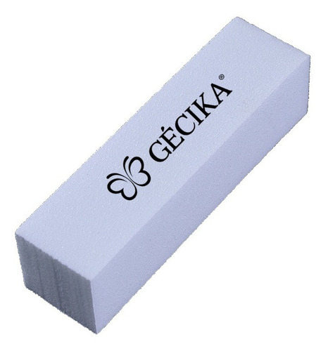 Imagem 1 de 1 de Kit 10 Lixas Bloco Polidora Unhas Acrílico Gel Fecha Poros