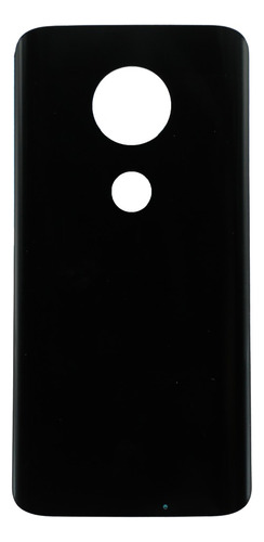 Tapa De Cristal Compatible Con Motorola G7 Negro 